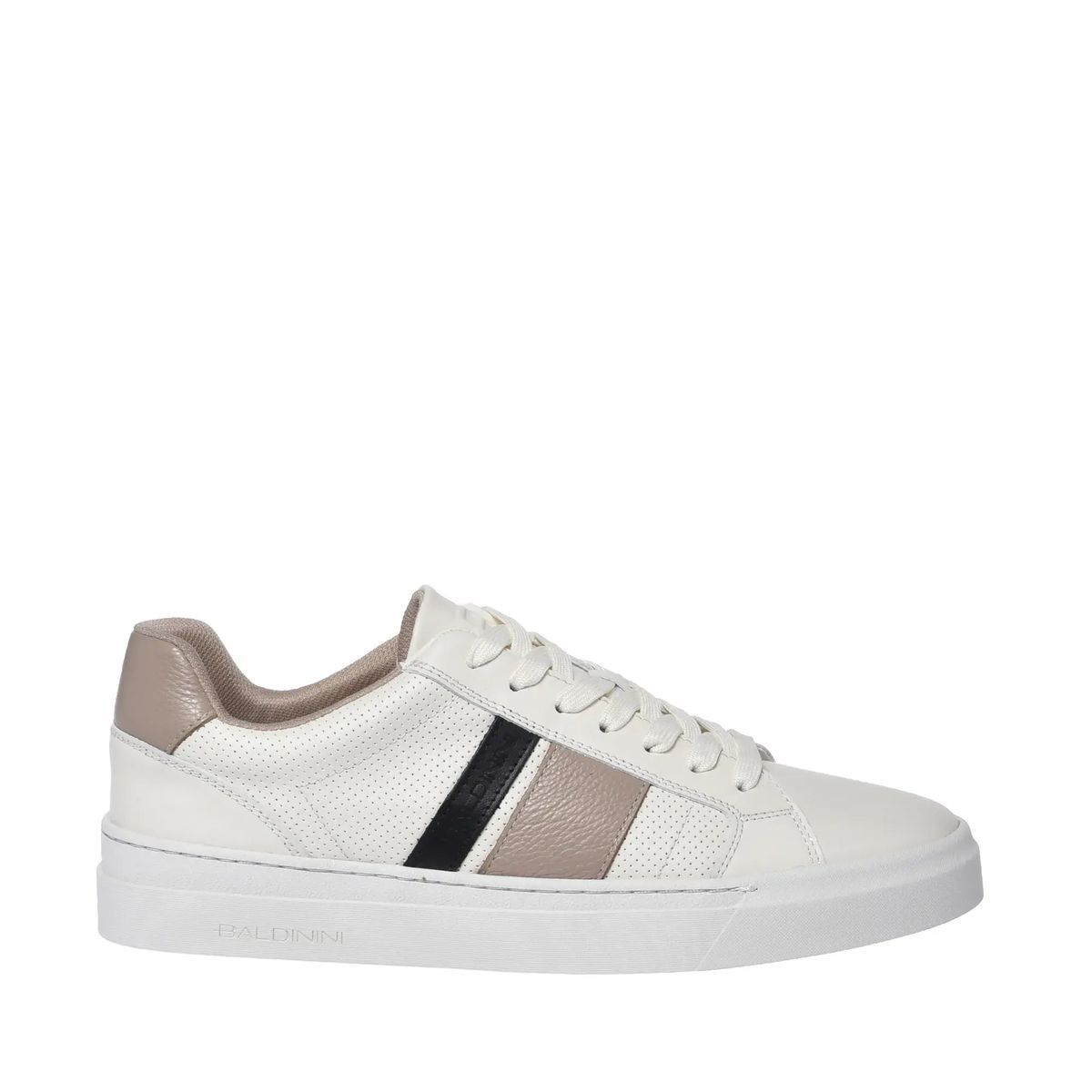 Leder-Sneaker mit niedrigem Schaft