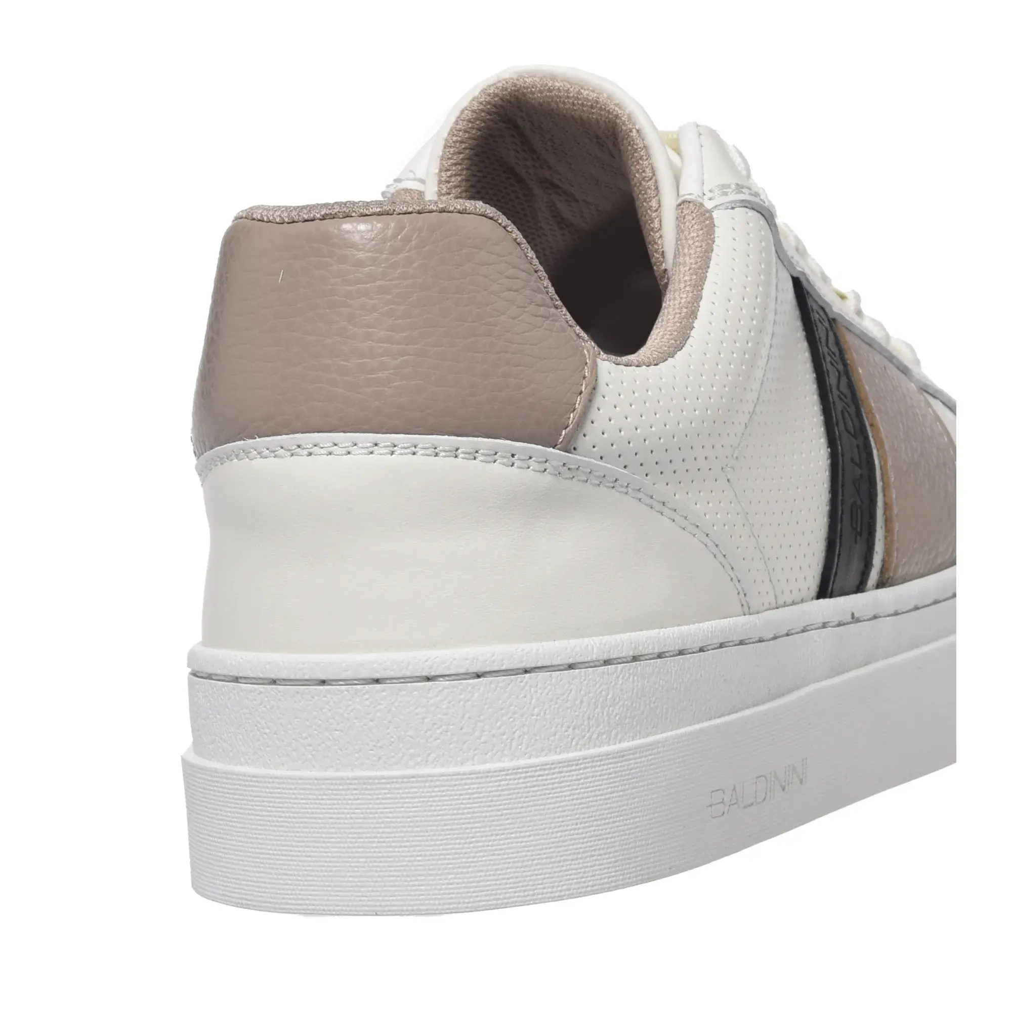 Leder-Sneaker mit niedrigem Schaft