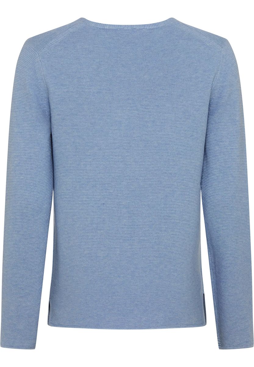 Klassischer V-Ausschnitt Strickpullover