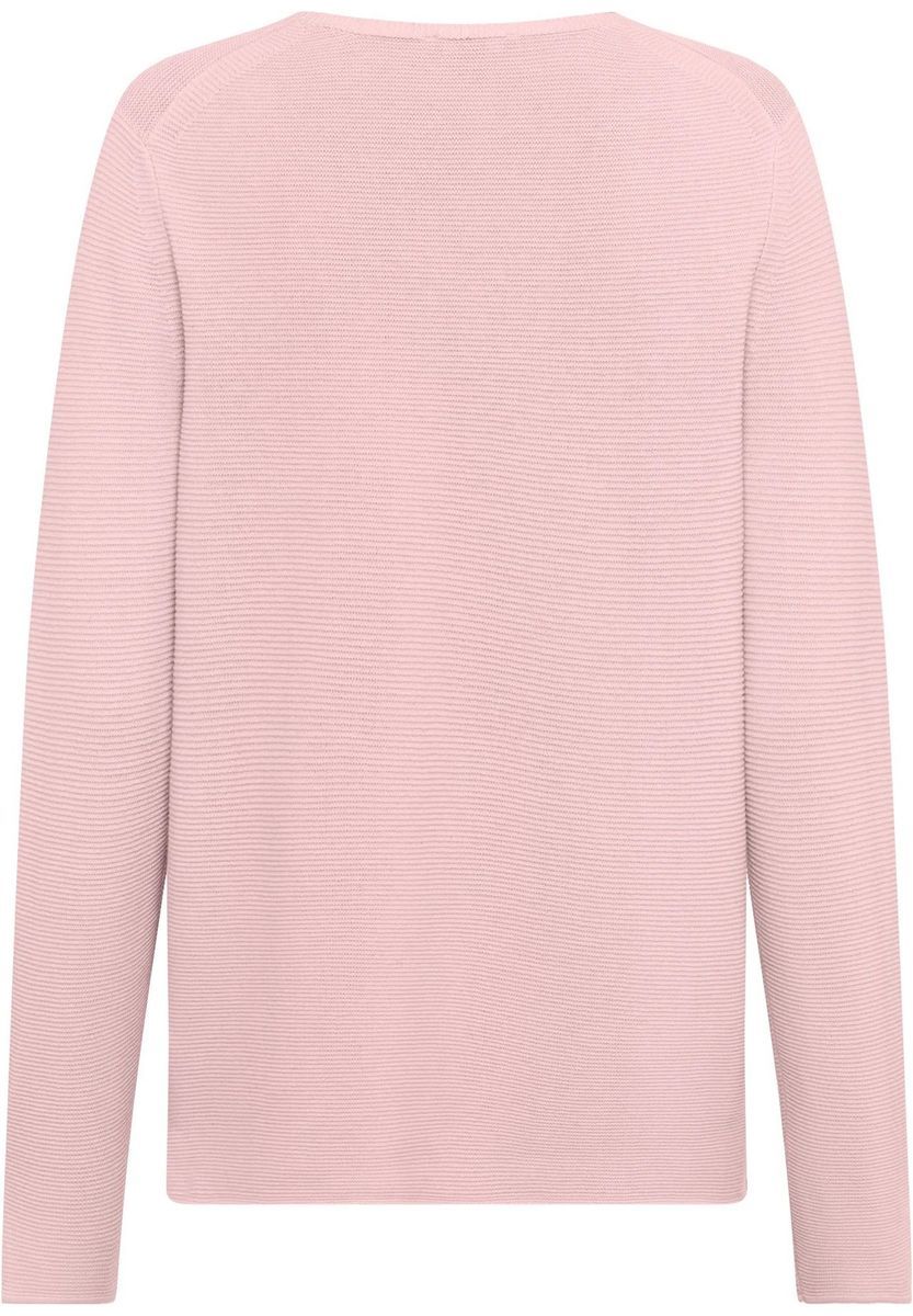 Strickpullover mit V-Ausschnitt in lockerer Passform