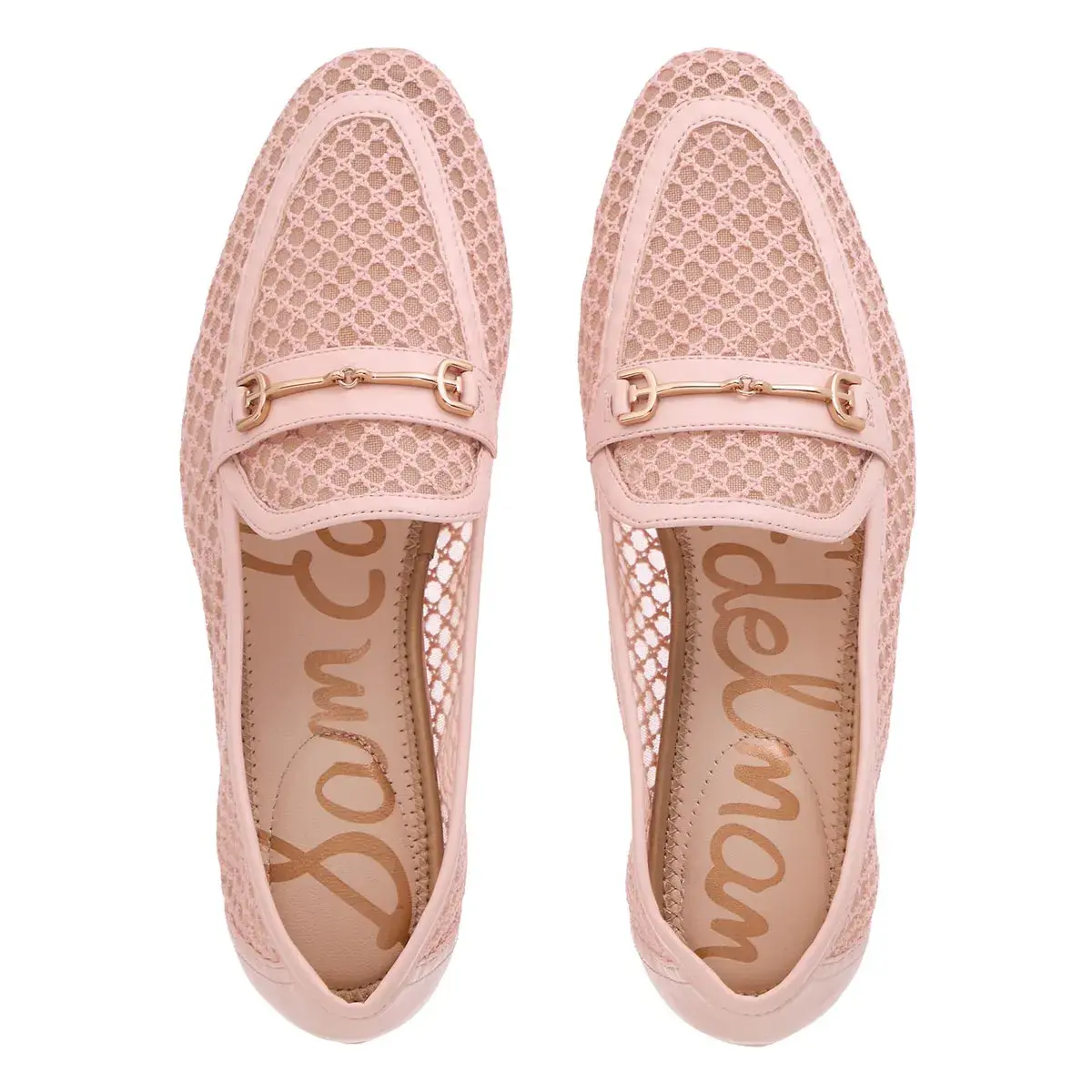Eleganter Mesh Loafer mit Zierspange
