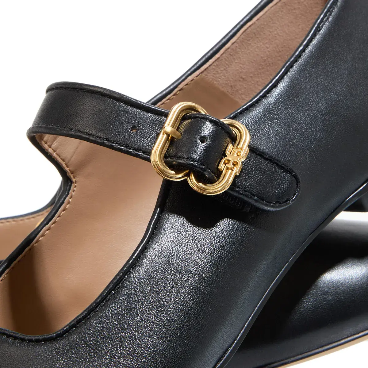 Klassische Mary Jane Ballerinas aus Leder