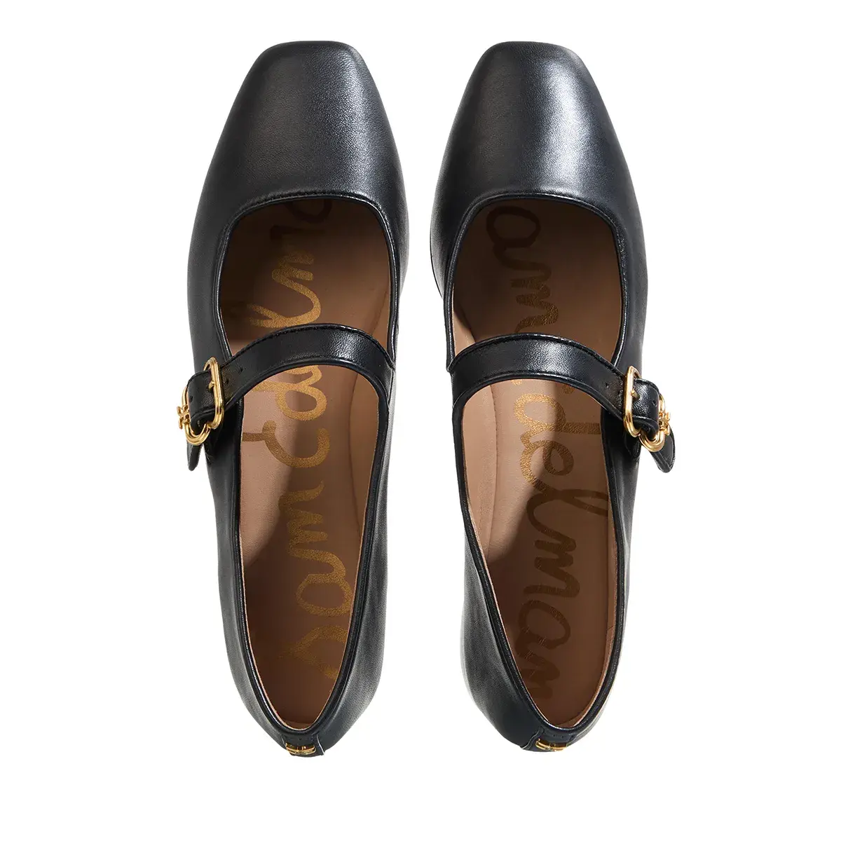 Klassische Mary Jane Ballerinas aus Leder