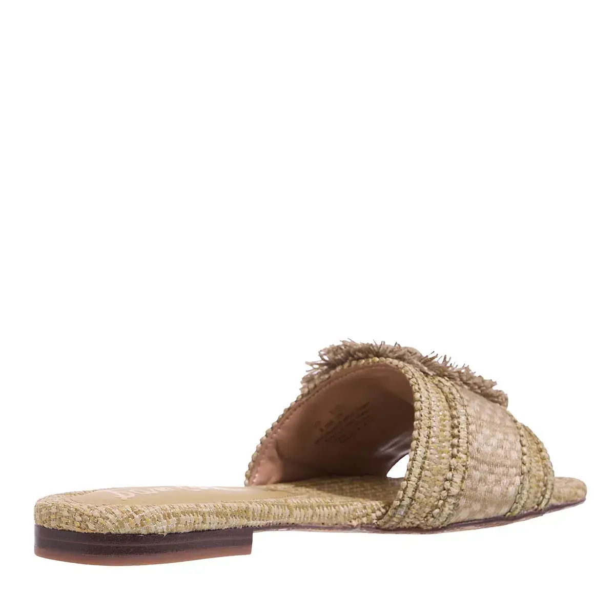 Gewebte Bast Sandalen mit Fransen