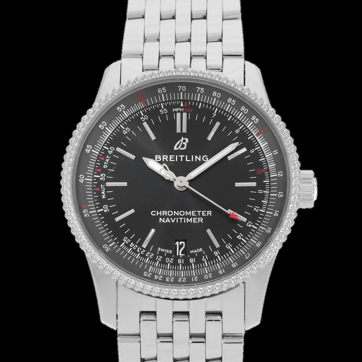 Edelstahl Navitimer Chronometer Uhr