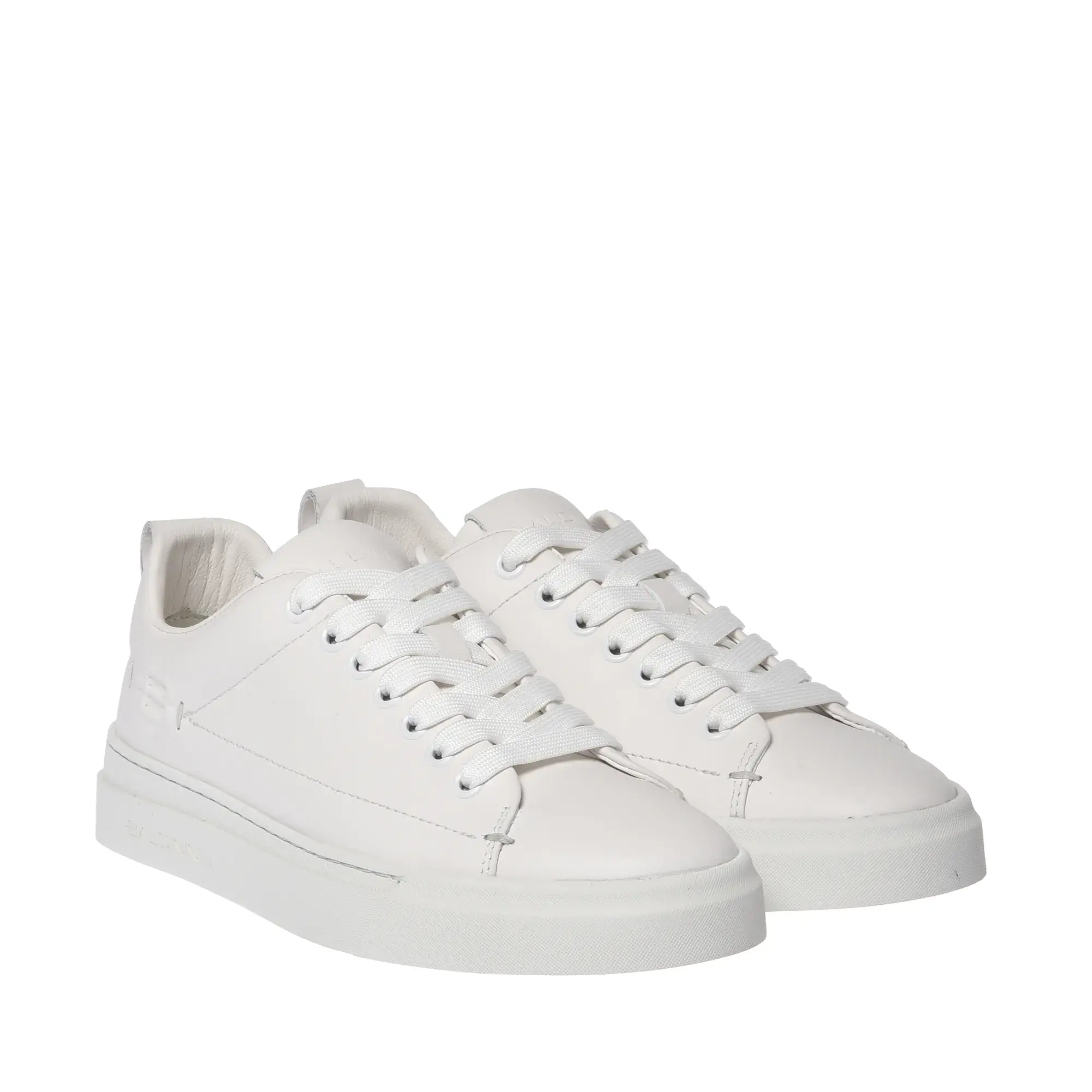 Minimalistische Leder Low-Top Sneaker