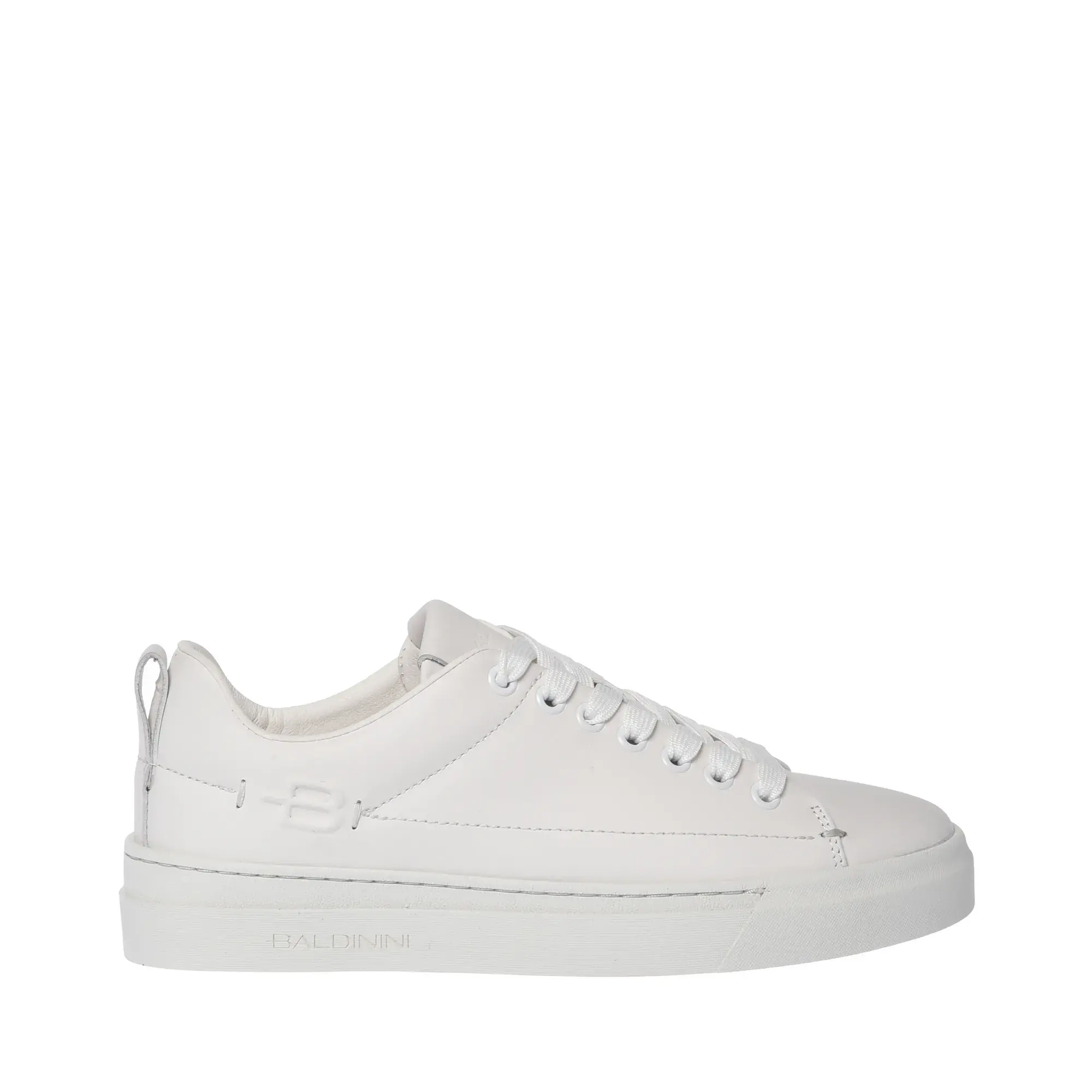 Minimalistische Leder Low-Top Sneaker