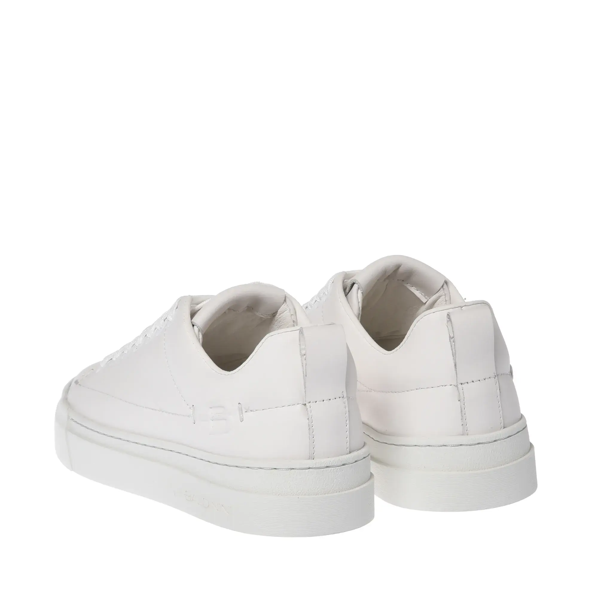 Minimalistische Leder Low-Top Sneaker
