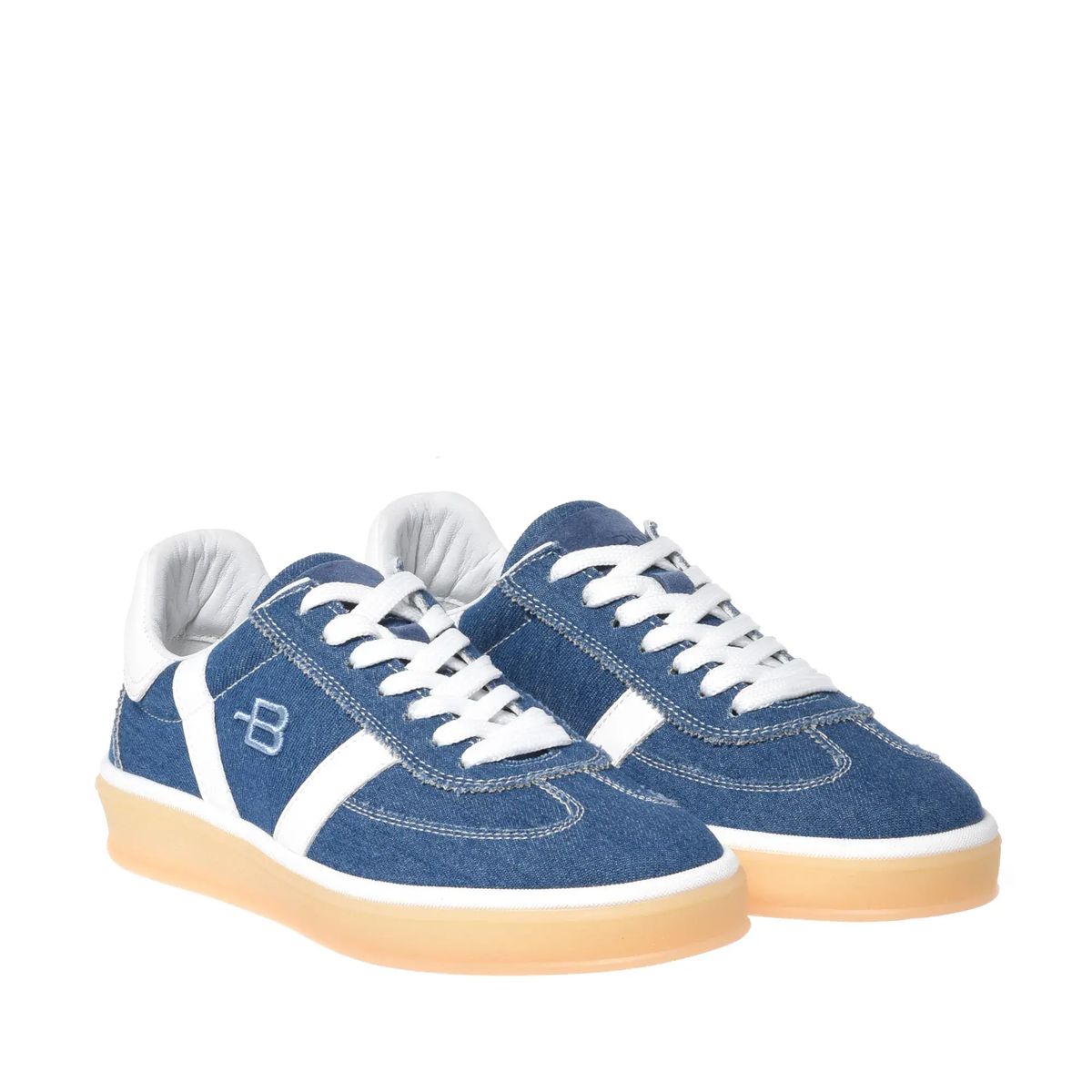 Denim Low-Top Mode Sneaker