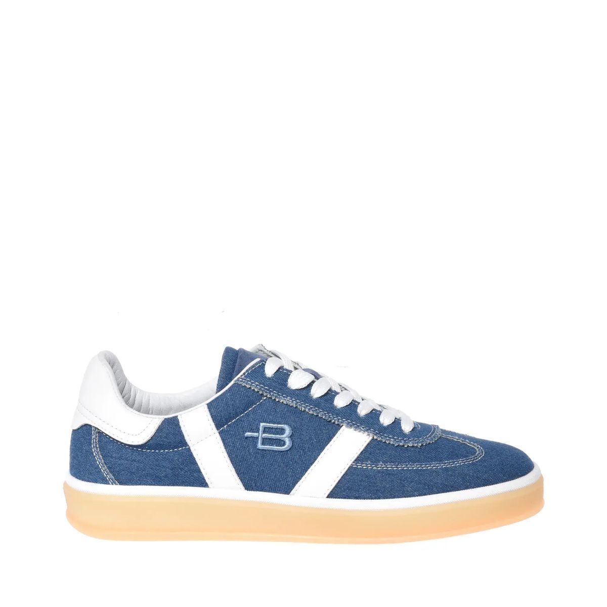 Denim Low-Top Mode Sneaker