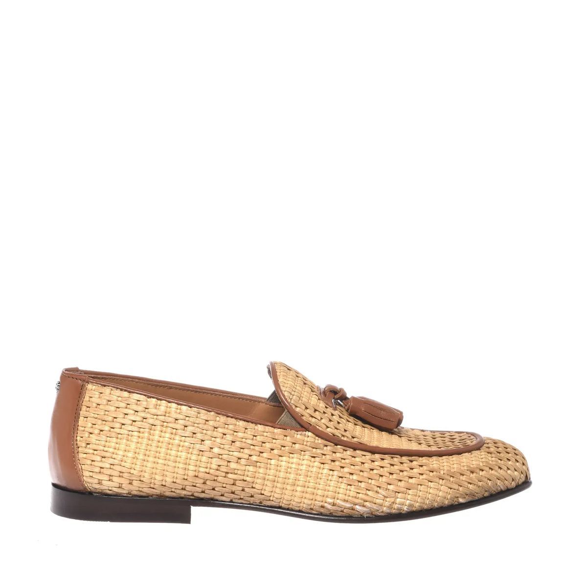 Gewebte Bast Quasten Slipper