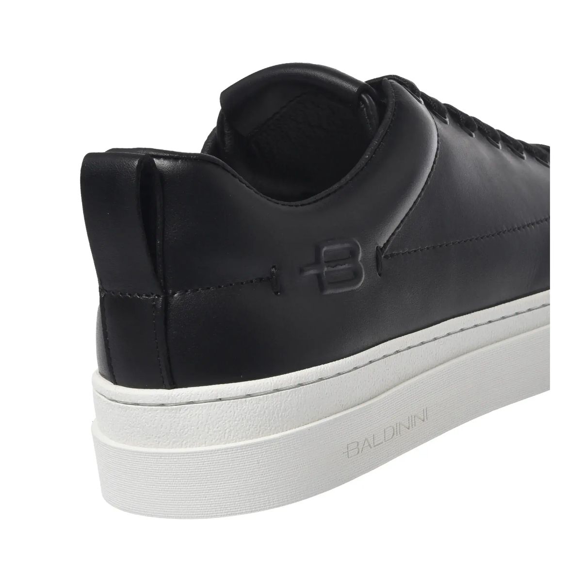 Leder-Freizeit-Sneaker mit niedrigem Schaft