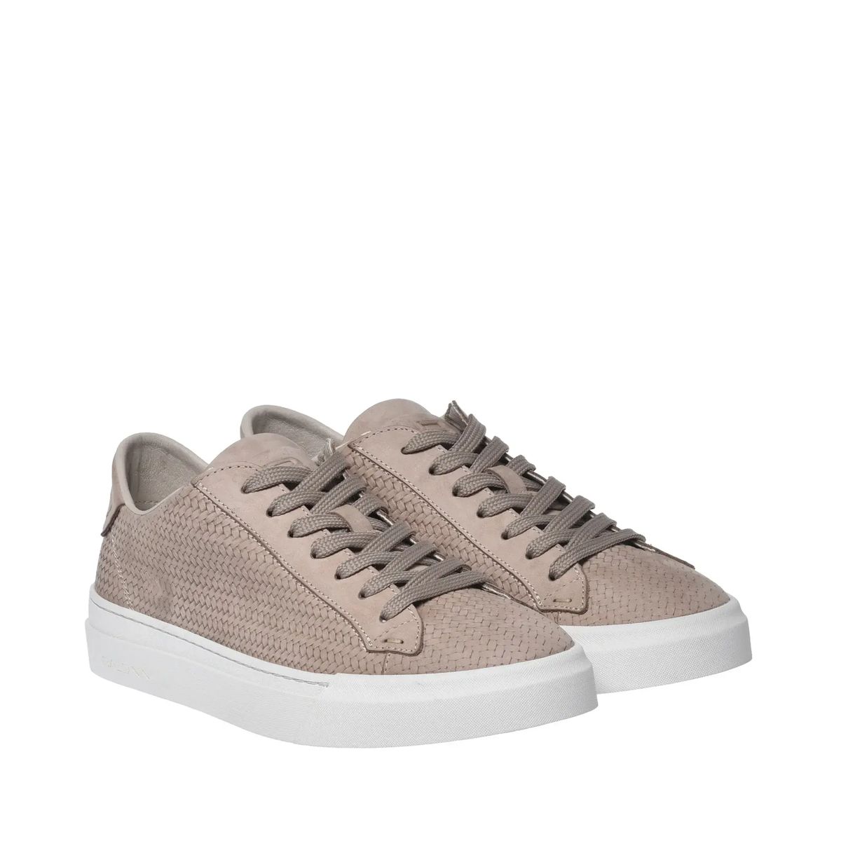Geflochtene Leder-Sneakers