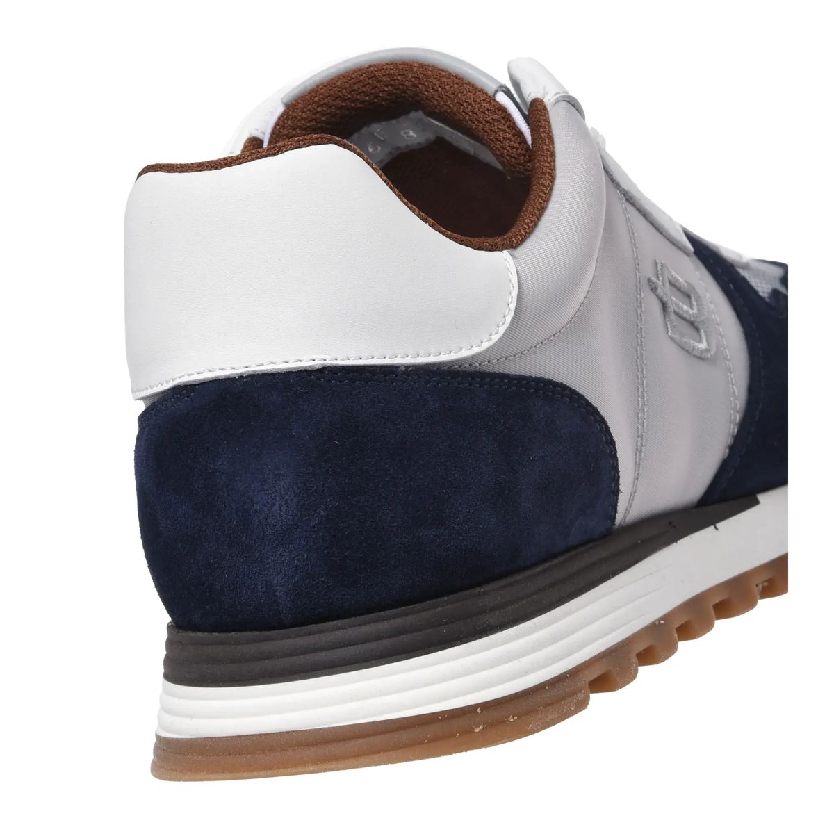 Wildleder und Mesh Low-Top Sneaker