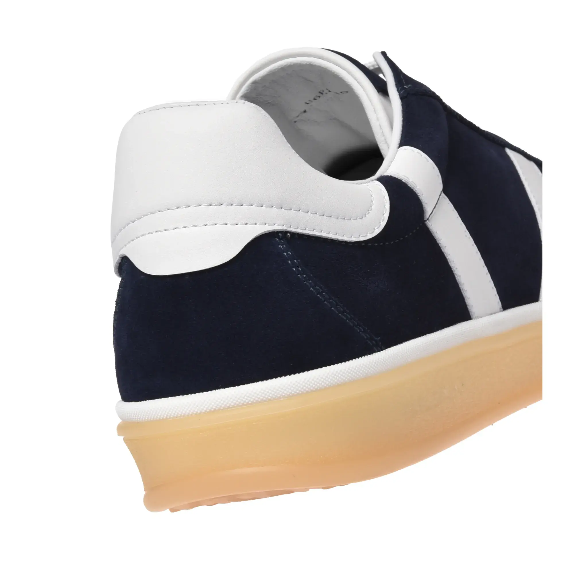 Wildleder-Sneaker mit Streifen