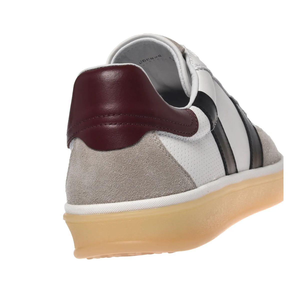 Low-Top Sneaker mit Wildlederbesatz