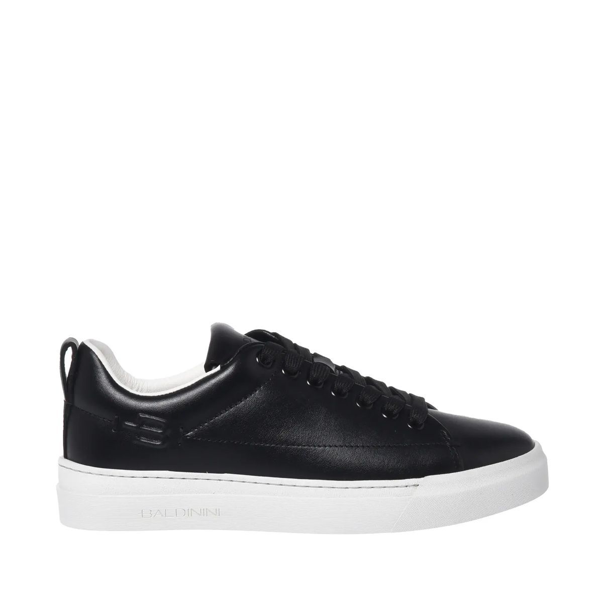 Low-Top Leder Court Sneaker