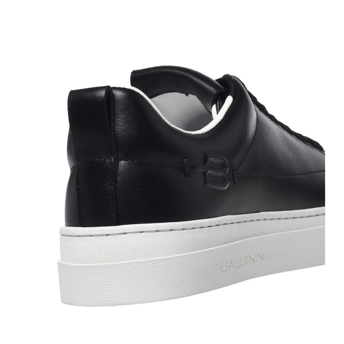 Low-Top Leder Court Sneaker