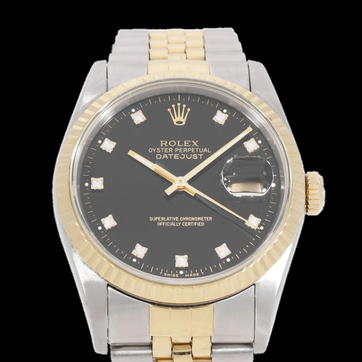 Oyster Perpetual Datejust Diamantzifferblatt Uhr