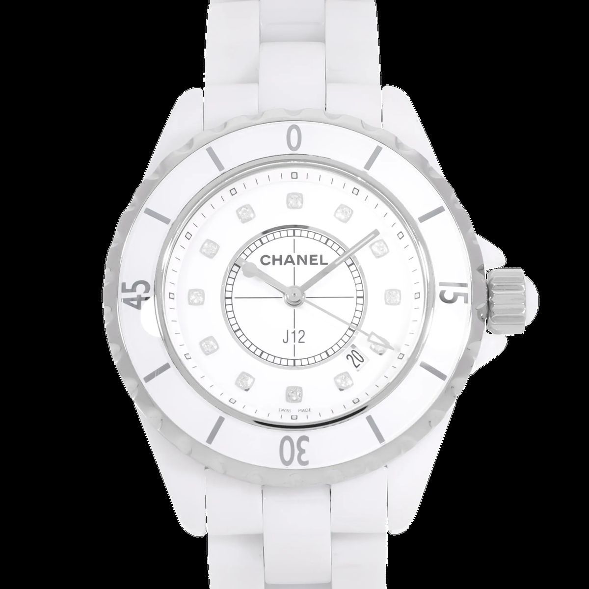 Chanel J12 Weiße Keramik Uhr