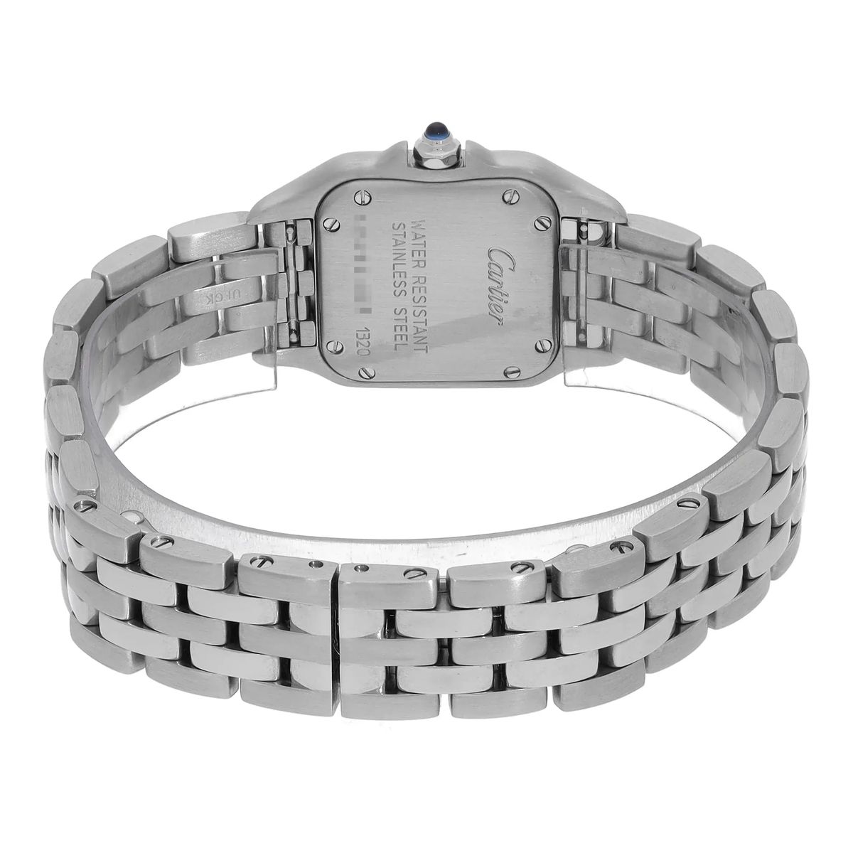 Cartier Panthère Silber Zifferblatt Uhr