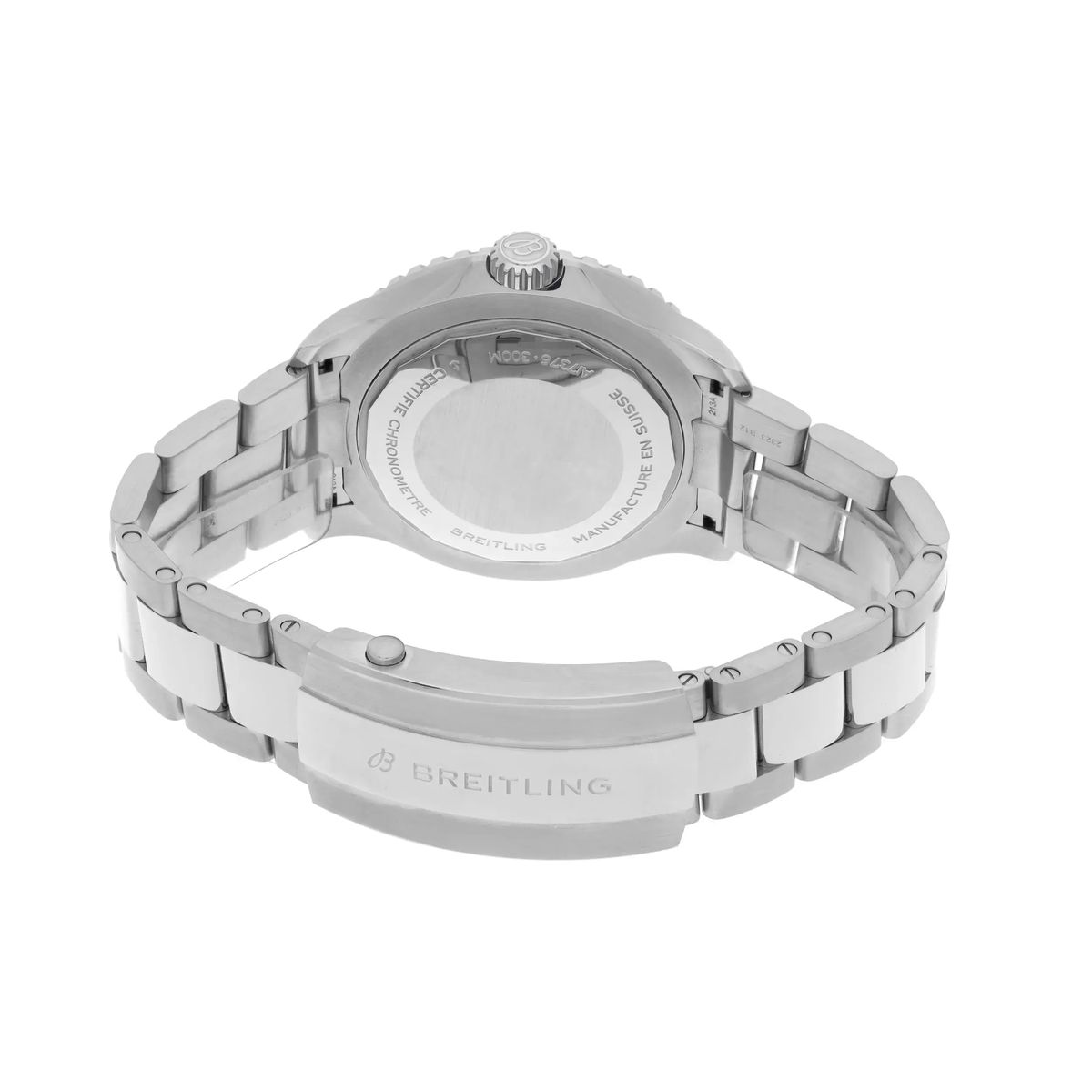 Superocean Grün Zifferblatt Edelstahl Uhr