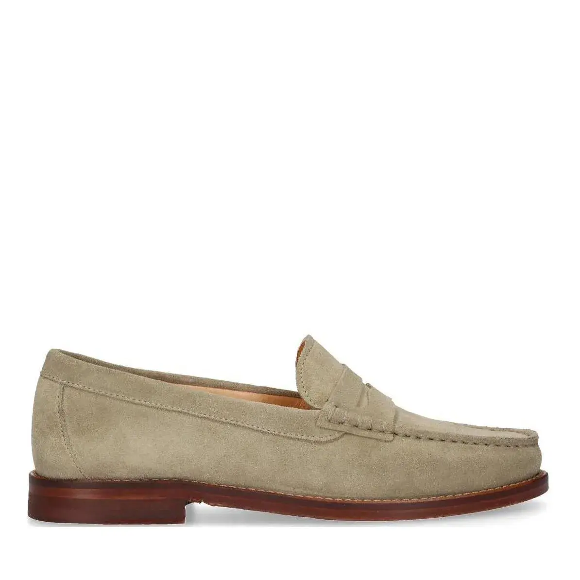 Damen Wildleder Penny Loafers Riley