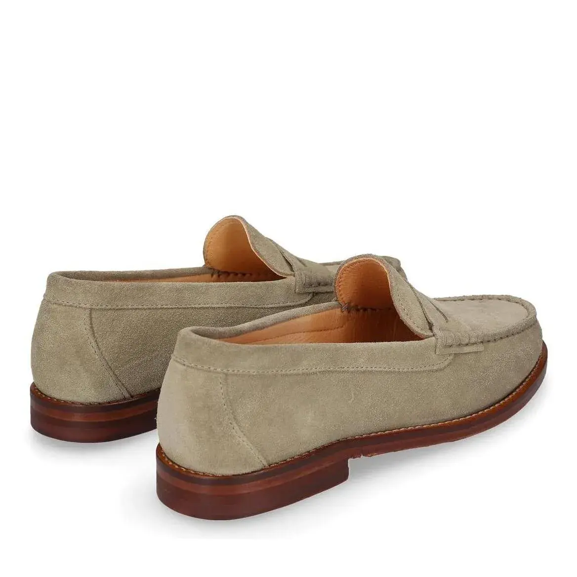 Damen Wildleder Penny Loafers Riley