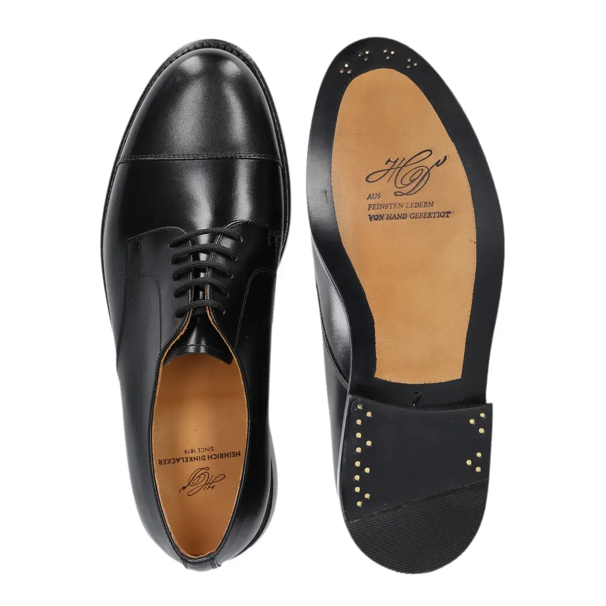 Klassische Captoe Oxford Lederschuhe