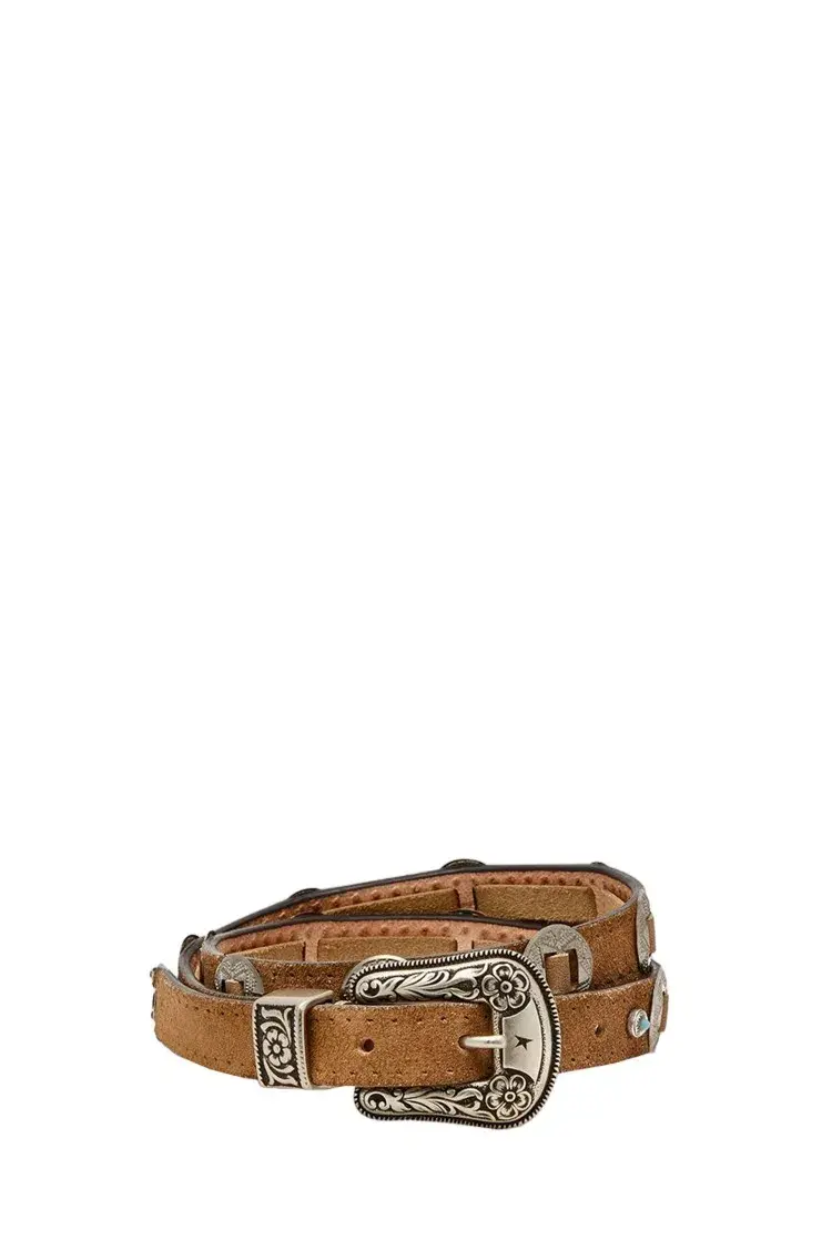 Wildleder Gürtel im Western-Stil