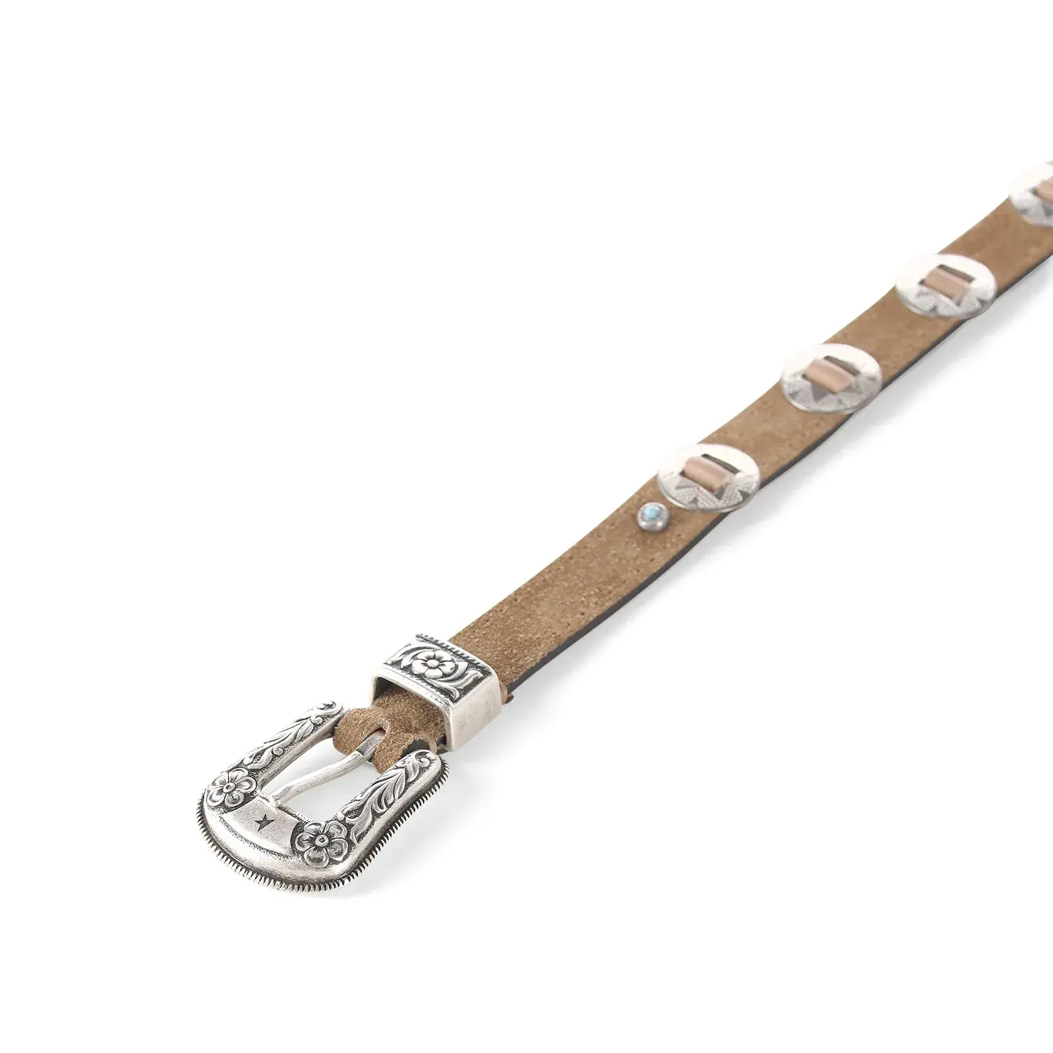 Wildleder Gürtel im Western-Stil