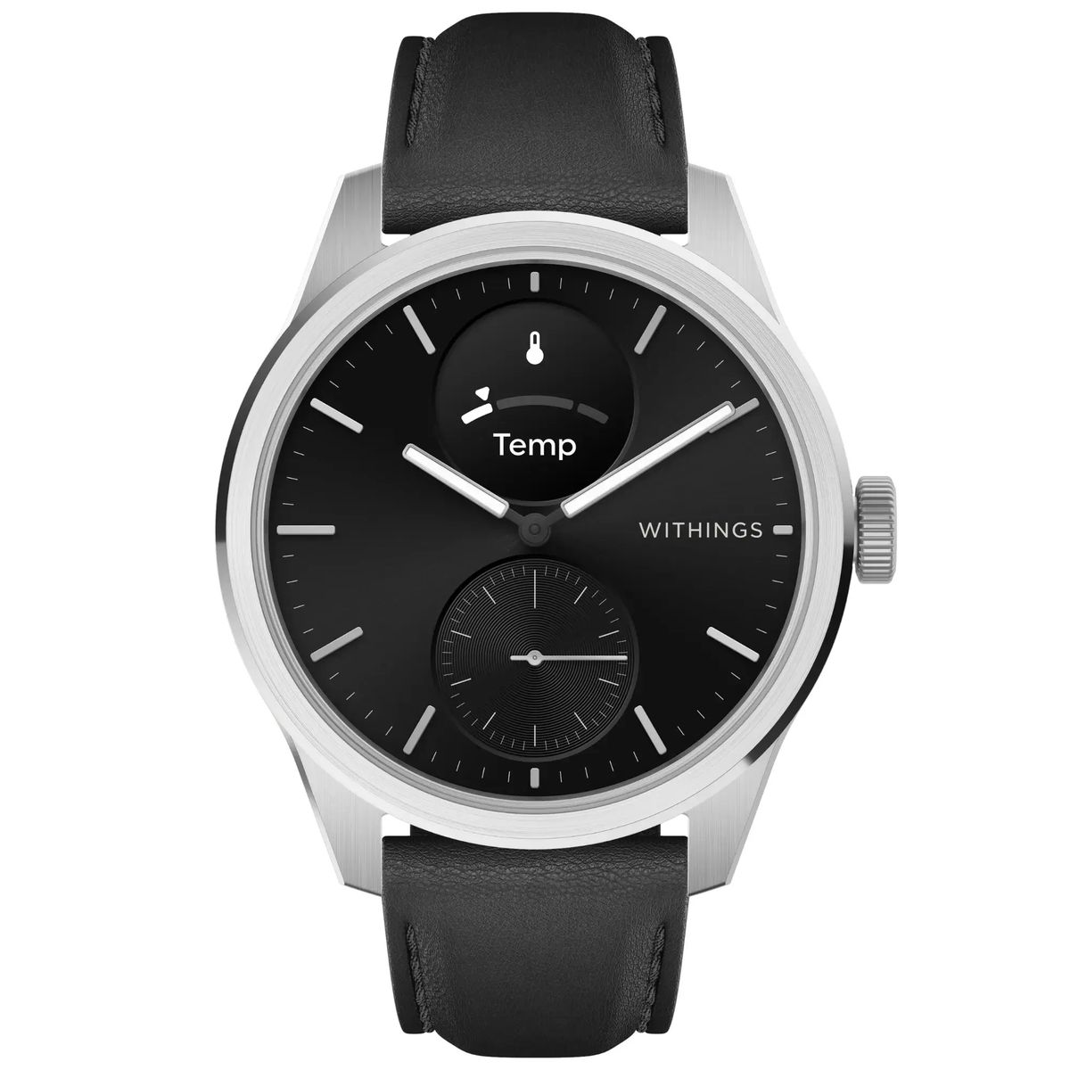 Moderne Hybrid Smartwatch mit Gesundheitstracking