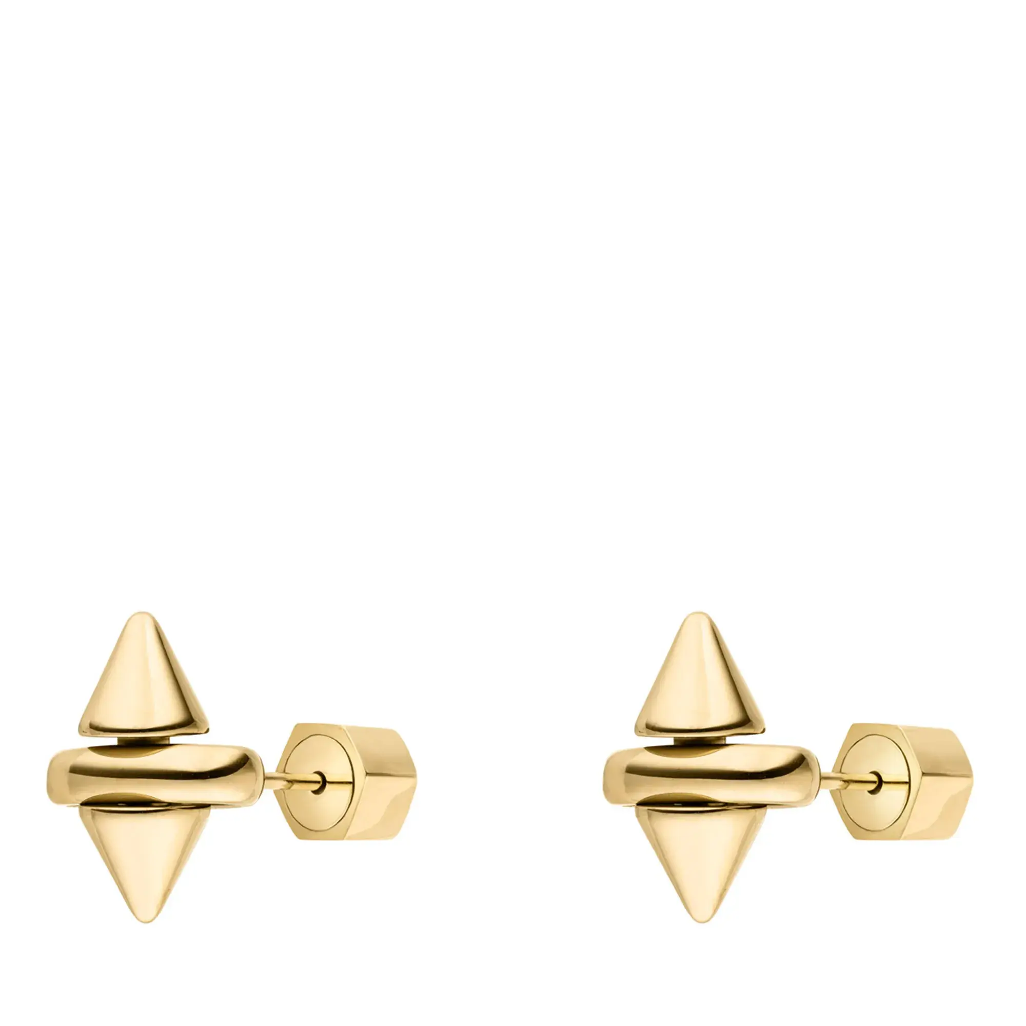 Geometrische Spike Ohrstecker