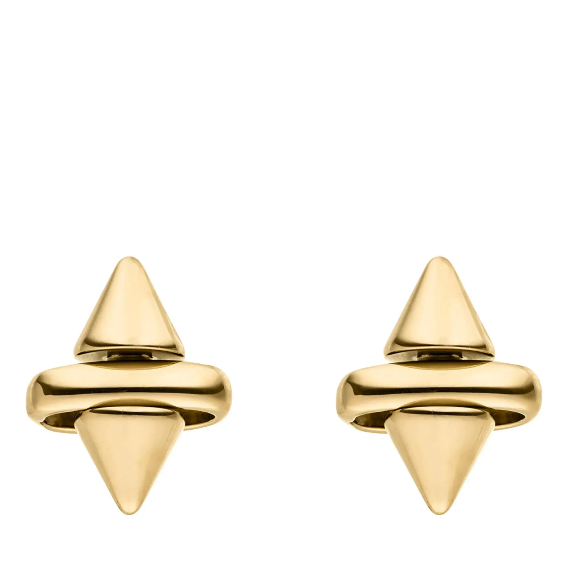 Geometrische Spike Ohrstecker