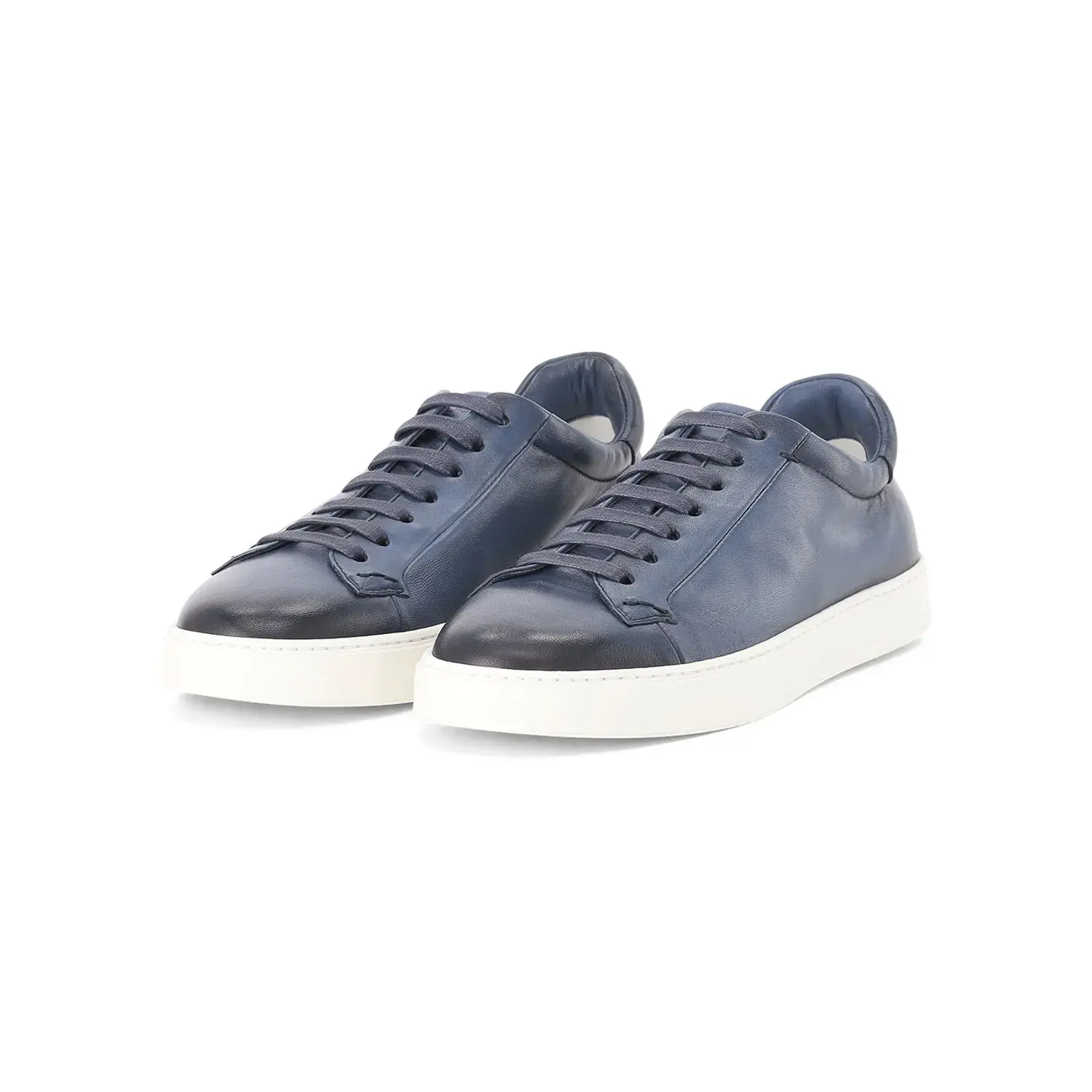 Leder-Sneaker mit niedrigem Schaft