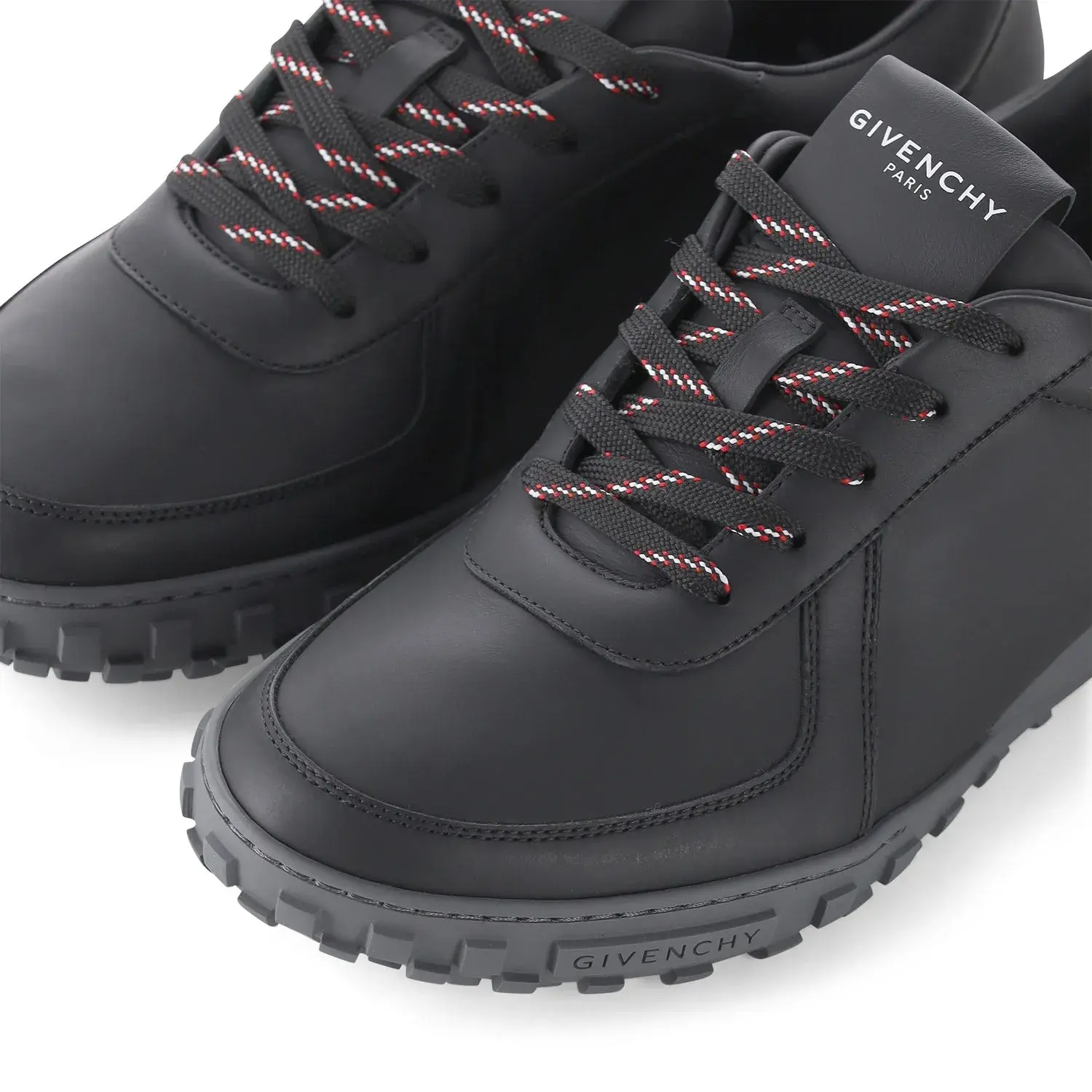 Leder-Sneaker mit niedrigem Schaft