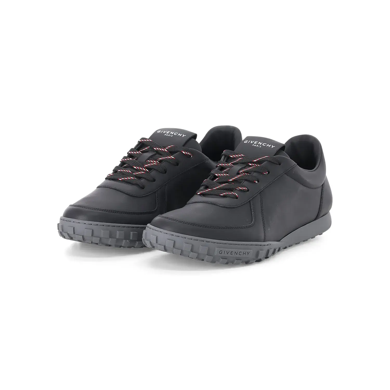 Leder-Sneaker mit niedrigem Schaft
