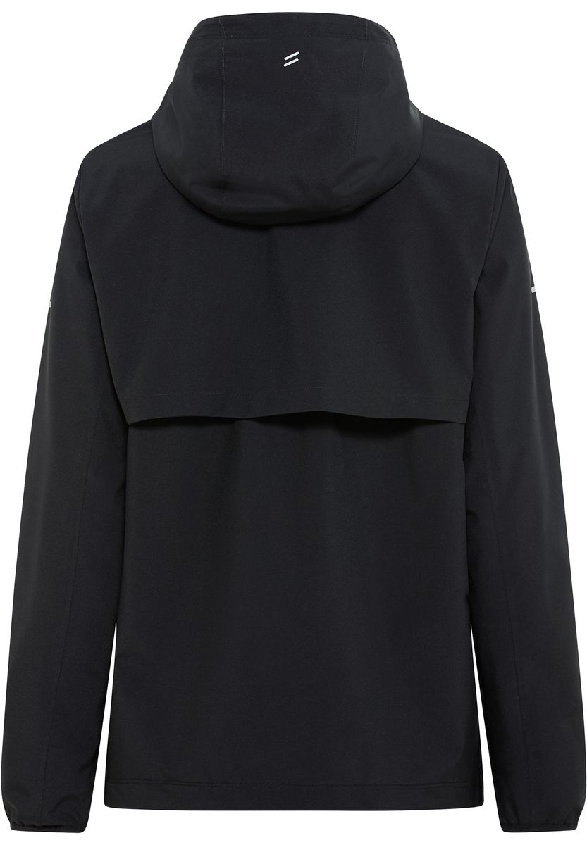 ALEX Trainingsjacke Solid, reflektierend, für Damen, schwarz, XS