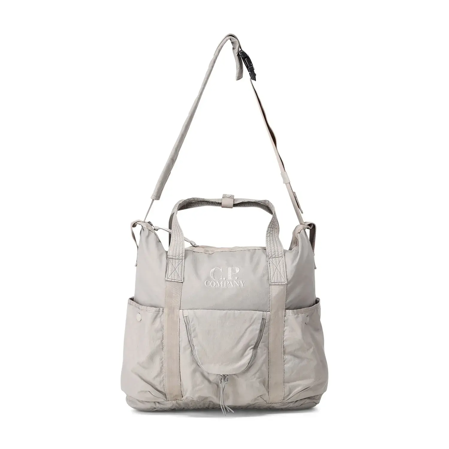 Schultertasche mit Logo-Akzent