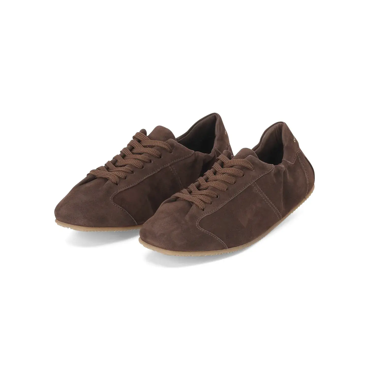 Braune Wildleder-Sneaker