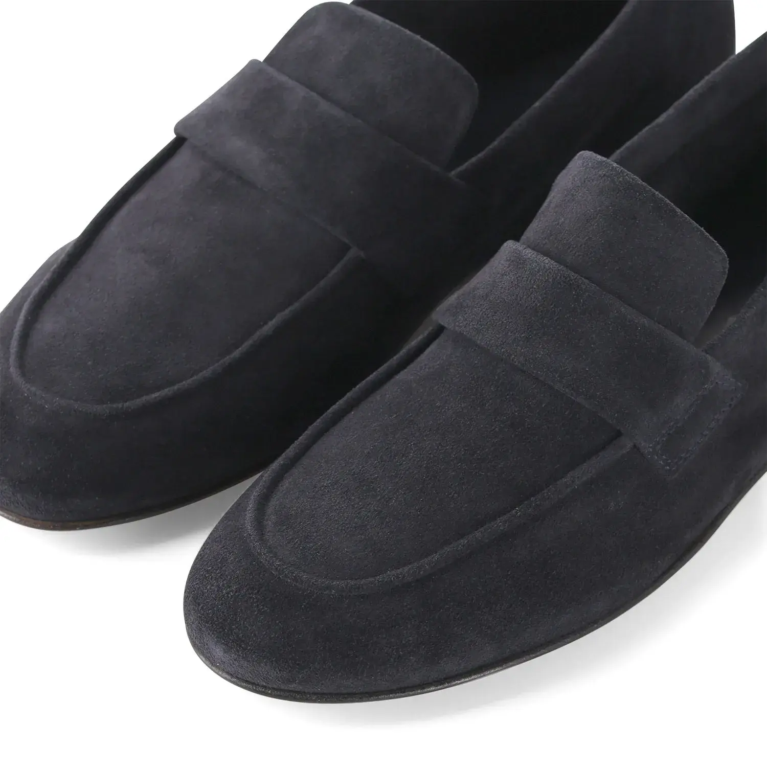 Wildleder Penny Loafer minimalistisches Design