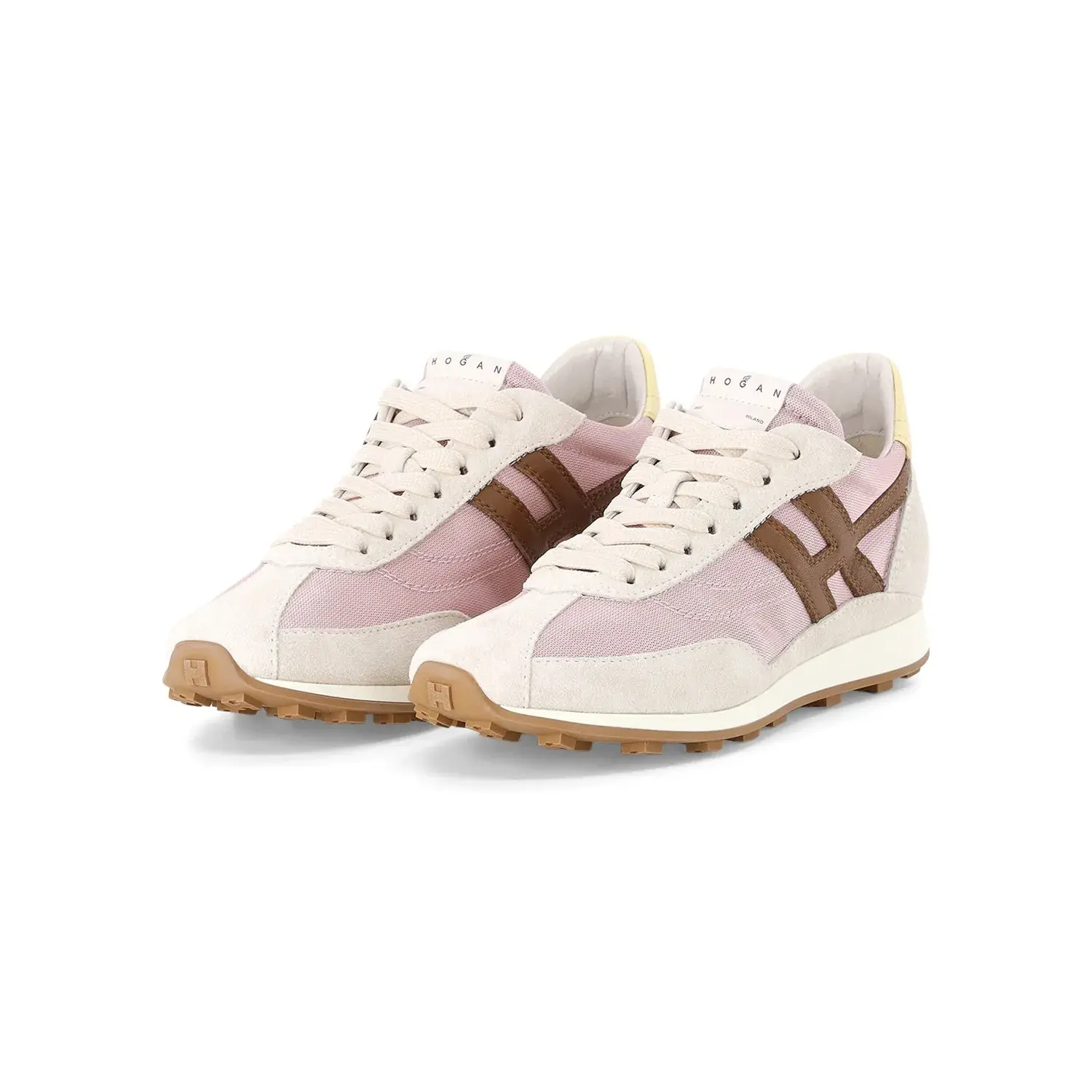 Retro-inspirierter Veloursleder Sneaker