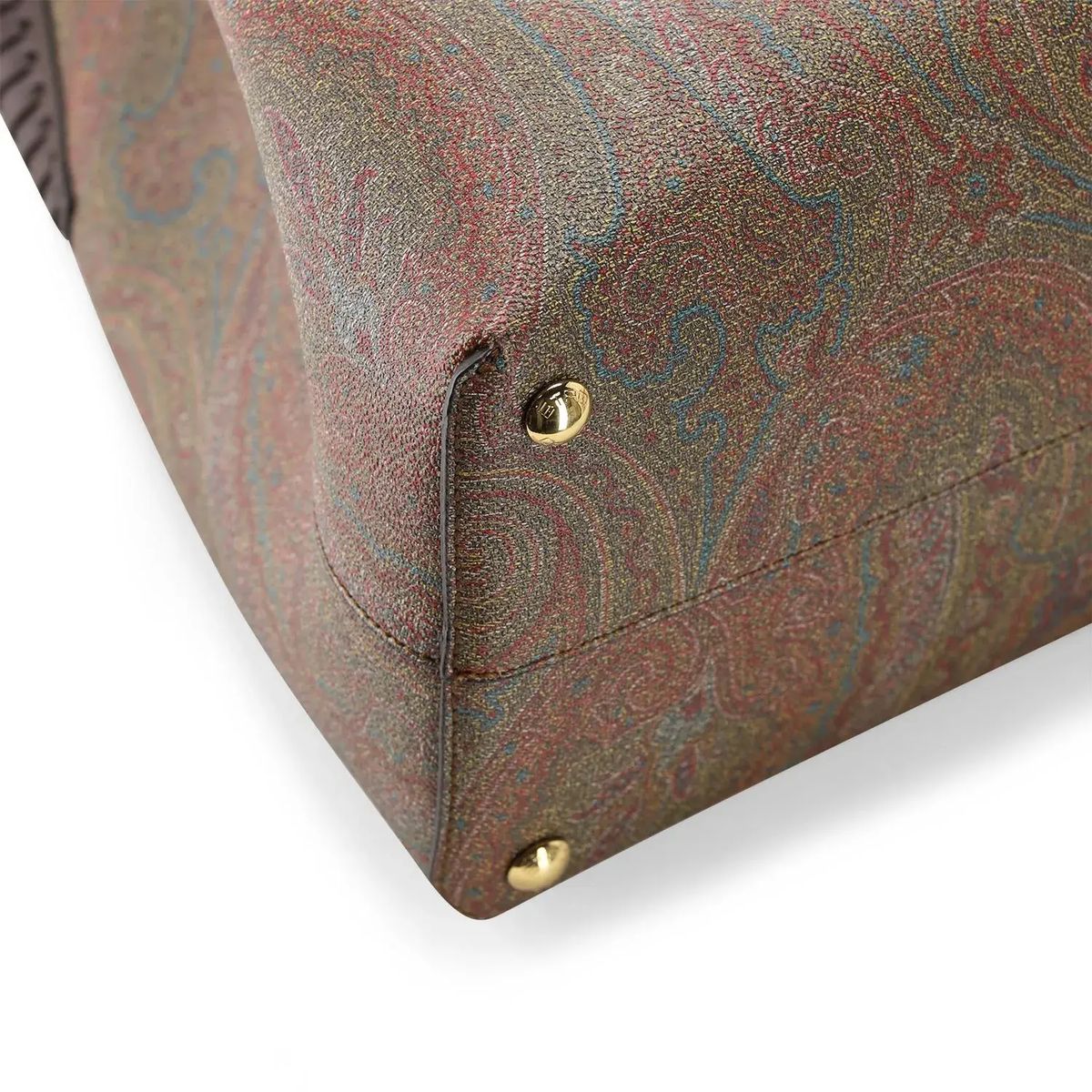 Paisley-Jacquard Shopper Tasche mit Pegasus