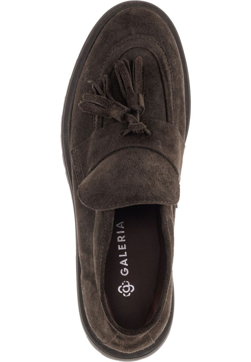 Wildleder Quasten Loafer Stiefeletten