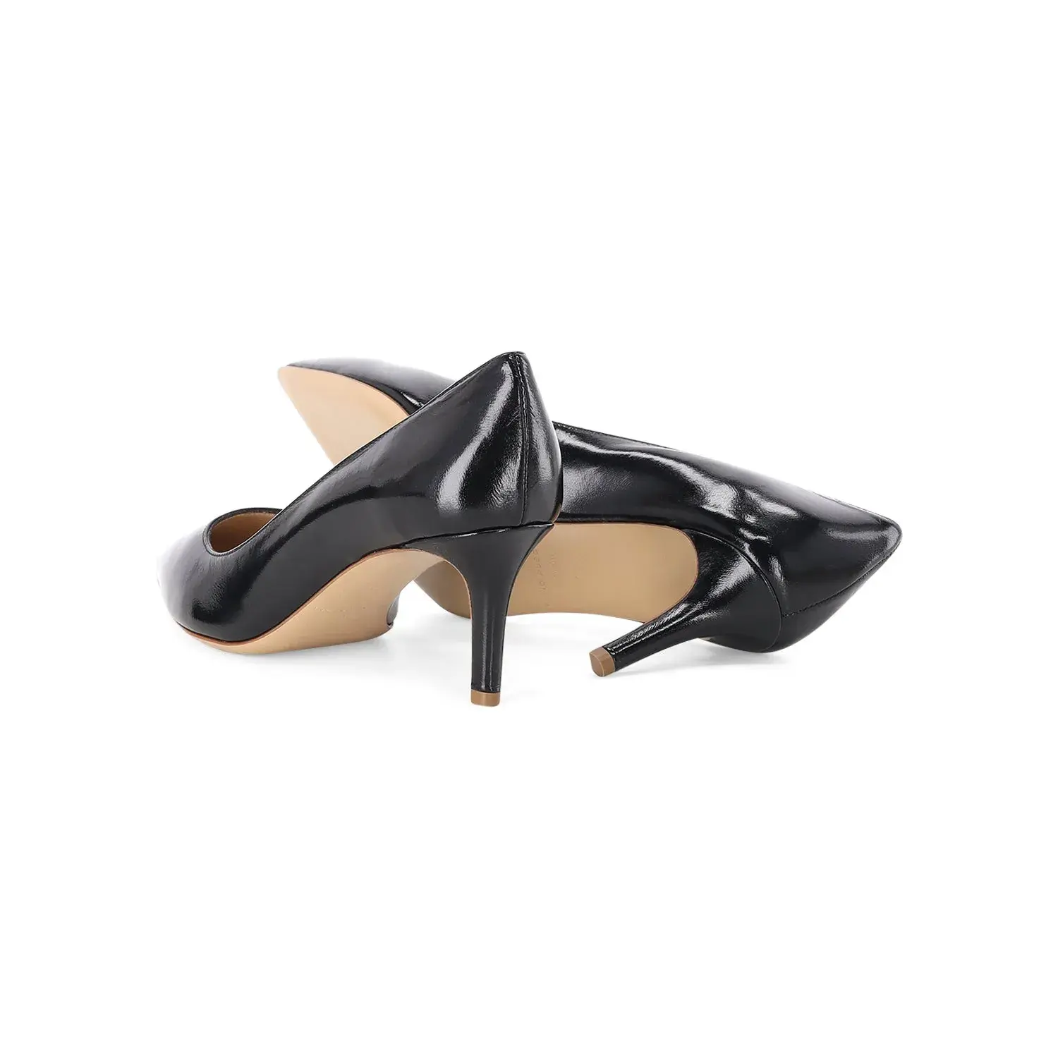Elegante spitze Pumps aus Leder
