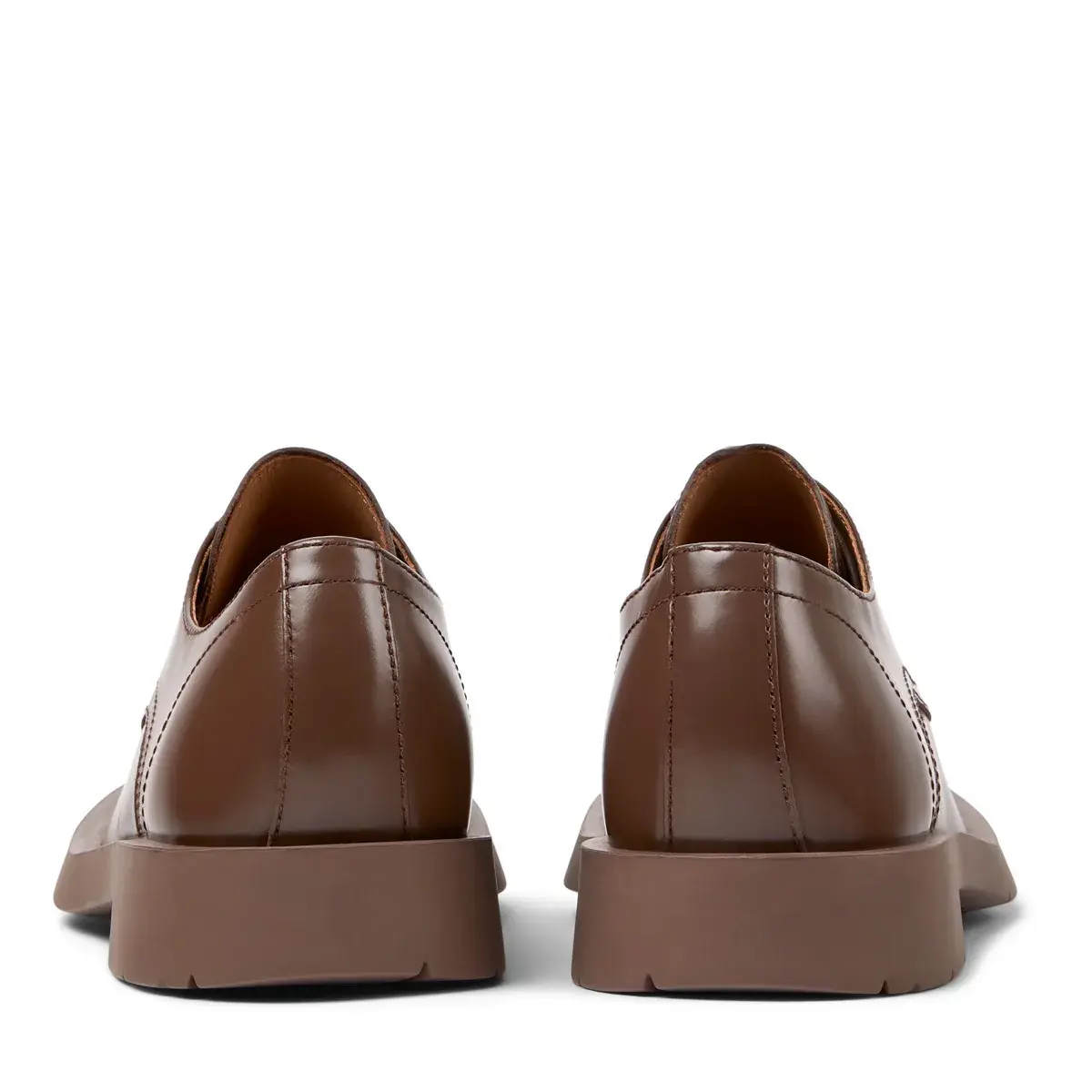 Zeitlose braune Oxford-Lederschuhe