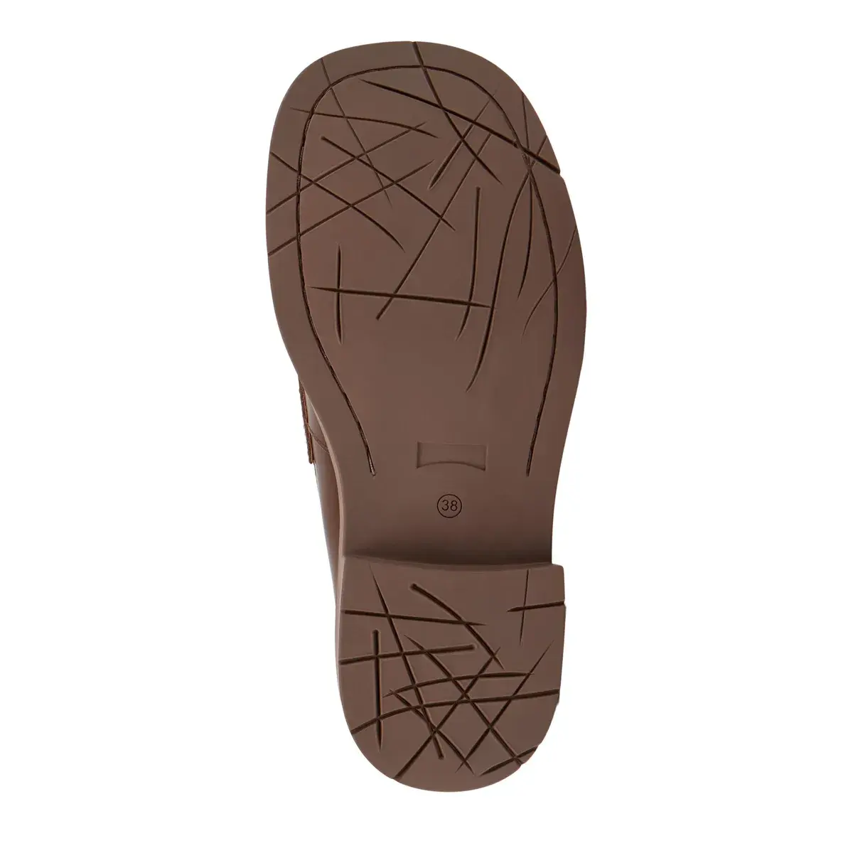 Klassische braune Penny Loafer aus Leder