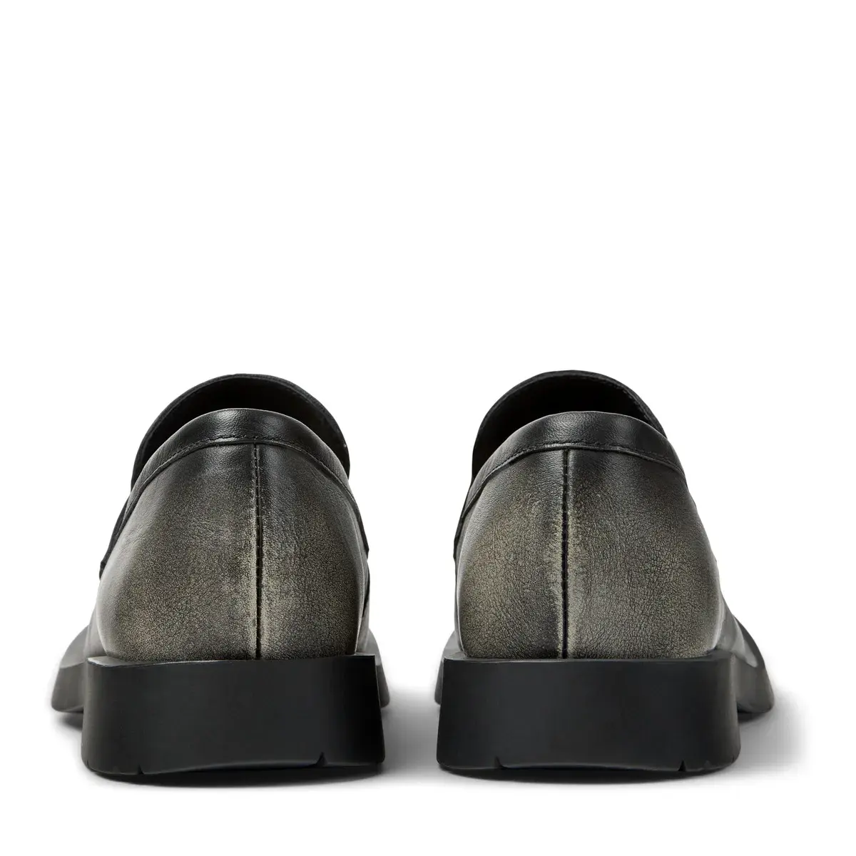 Zeitloser Penny Loafer aus Leder, Schwarz