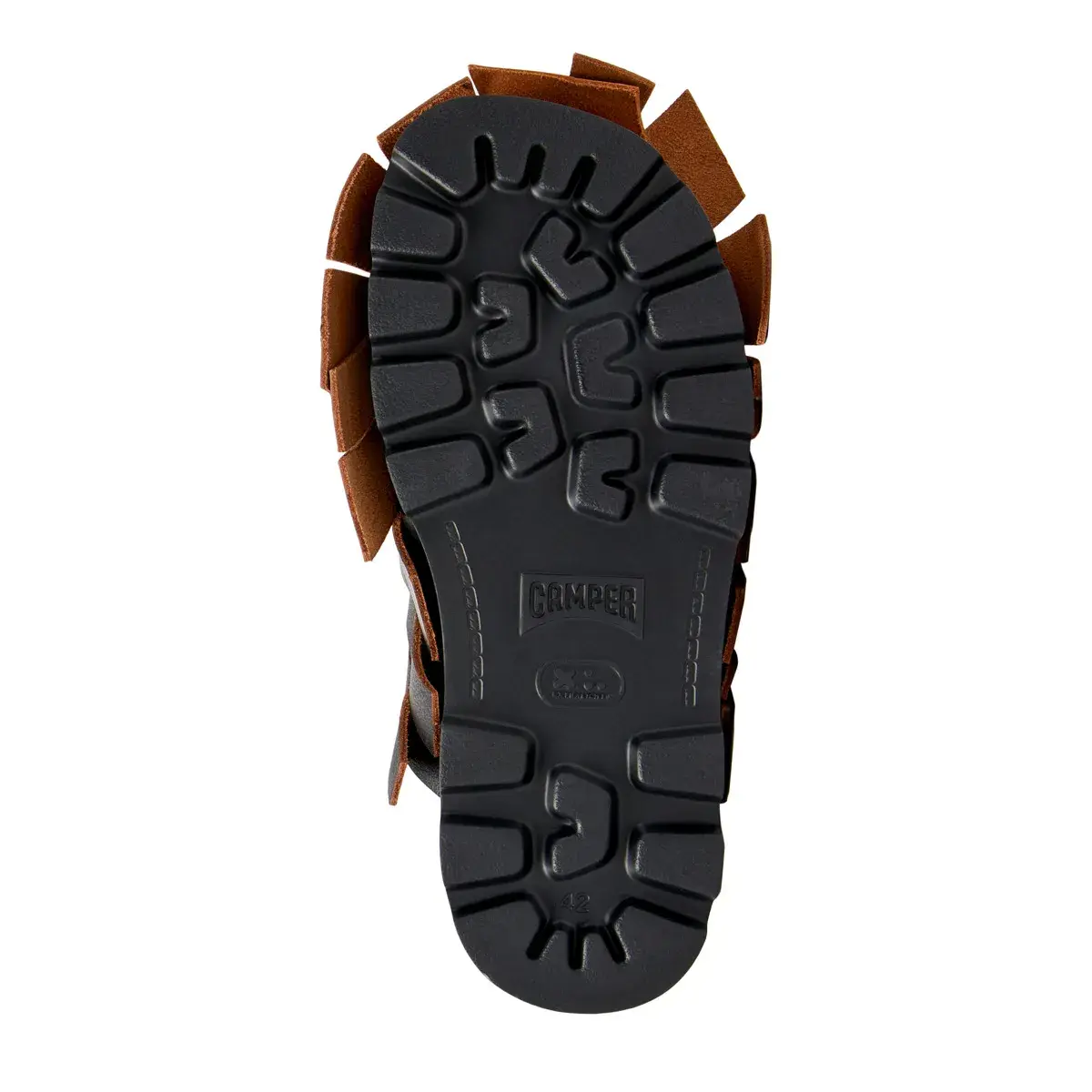 Brutus Mules aus gewebtem Leder