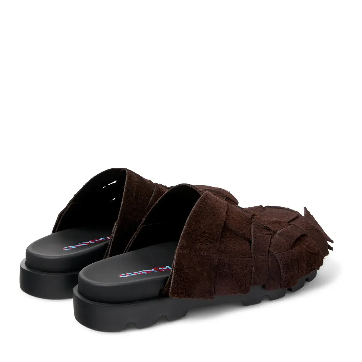 Sandalen aus gewebtem Leder